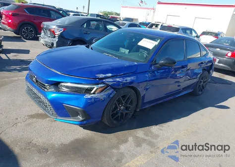 2023 Honda Civic Sport z USA, uszkodzony, nr VIN 2HGFE2F53PH551072